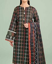 Nishat Dark Green Lawn Suit- Pakistani Lawn Dress
