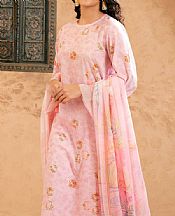 Nishat Light Pink Lawn Suit- Pakistani Designer Lawn Suits