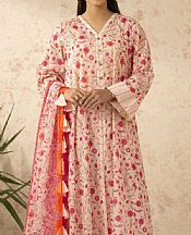 Nishat Mandys Pink Lawn Suit- Pakistani Designer Lawn Suits