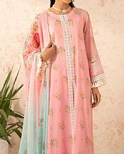 Nishat Pink Lawn Suit- Pakistani Designer Lawn Suits