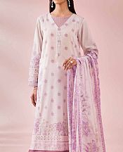 Nishat Lilac/Off White Lawn Suit- Pakistani Lawn Dress