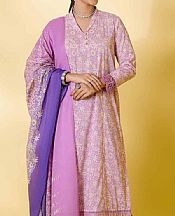 Nishat Light Orchid Lawn Suit- Pakistani Lawn Dress