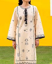 Nishat Ivory Lawn Suit (2 pcs)- Pakistani Lawn Dress