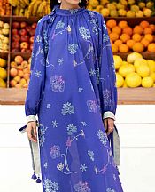 Nishat Blueberry Lawn Suit (2 pcs)- Pakistani Designer Lawn Suits