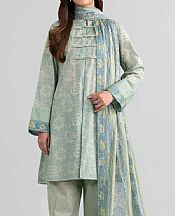 Nishat Summer Green Lawn Suit- Pakistani Designer Lawn Suits