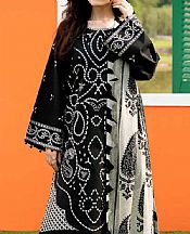 Nishat Black Lawn Suit- Pakistani Designer Lawn Suits