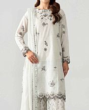Nishat Off White Lawn Suit- Pakistani Lawn Dress