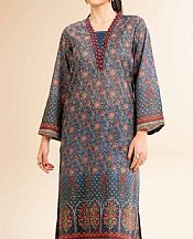 Nishat Pickled Bluewood Lawn Suit (2 pcs)- Pakistani Lawn Dress