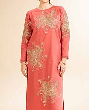 Nishat Coral Cambric Suit (2 pcs)- Pakistani Lawn Dress