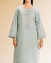 Nishat Mint Cambric Suit (2 pcs)- Pakistani Lawn Dress