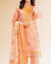 Nishat Peach Lawn Suit