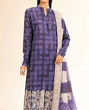Nishat Purple Lawn Suit