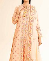 Nishat Peach Lawn Suit