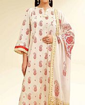 Nishat Off White Lawn Suit