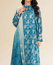 Nishat Denim Blue Lawn Suit
