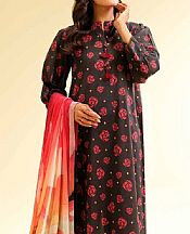 Nishat Black Lawn Suit