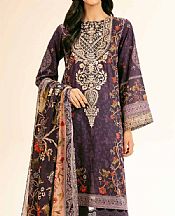 Nishat Dusky Purple Lawn Suit