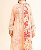 Nishat Light Peach Lawn Suit