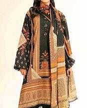 Nishat Black Lawn Suit- Pakistani Lawn Dress