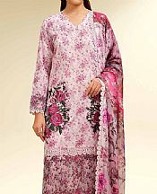 Nishat Lilac Lawn Suit- Pakistani Lawn Dress