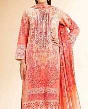 Nishat Coral Lawn Suit- Pakistani Designer Lawn Suits