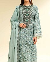 Nishat Mint Green Cambric Suit