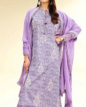 Nishat Lilac Cambric Suit