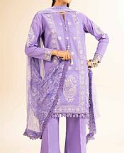 Nishat Lavender Cambric Suit- Pakistani Lawn Dress