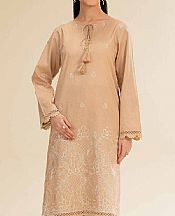 Nishat Tan Cambric Suit (2 pcs)- Pakistani Lawn Dress