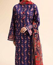 Nishat Purple Haze Cambric Suit (2 pcs)- Pakistani Designer Lawn Suits