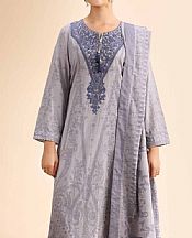 Nishat Grey Jacquard Suit- Pakistani Lawn Dress