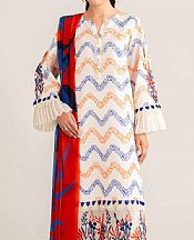 Nishat Off White Jacquard Suit- Pakistani Designer Lawn Suits