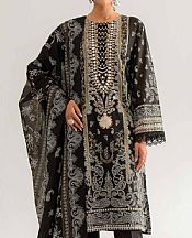 Nishat Black Cambric Suit- Pakistani Designer Lawn Suits