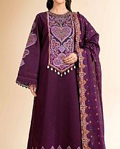 Nishat Egg Plant Cambric Suit- Pakistani Designer Lawn Suits