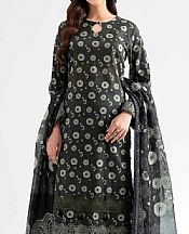 Nishat Black Lawn Suit- Pakistani Designer Lawn Suits