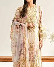 Nishat Ivory Lawn Suit- Pakistani Designer Lawn Suits