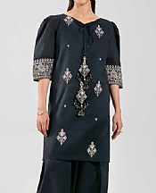 Nishat Black Cambric Suit (2 pcs)- Pakistani Lawn Dress