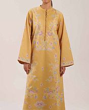 Nishat Light Orange Lawn Suit (2 pcs)- Pakistani Lawn Dress