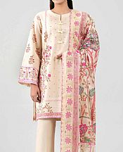 Nishat Ivory Lawn Suit- Pakistani Lawn Dress
