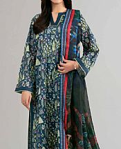 Nishat Pickled Bluewood Lawn Suit- Pakistani Designer Lawn Suits