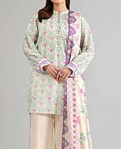 Nishat Ivory Lawn Suit- Pakistani Designer Lawn Suits