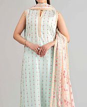 Nishat Sea Mist Lawn Suit- Pakistani Lawn Dress