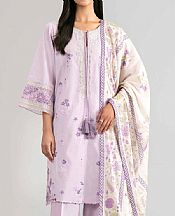 Nishat Lilac Lawn Suit- Pakistani Lawn Dress