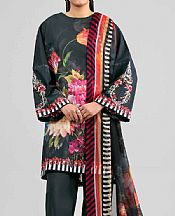 Nishat Black Lawn Suit- Pakistani Designer Lawn Suits