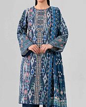 Navy Blue Lawn Suit (2 pcs)