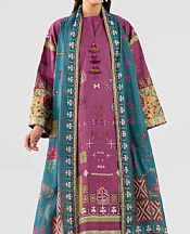 Raspberry Rose Lawn Suit (2 pcs)