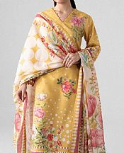 Sand Gold Lawn Suit