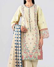 Beige Lawn Suit