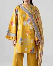 Mustard Lawn Suit