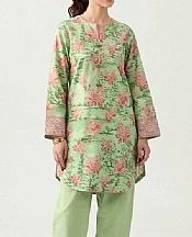 Nishat Light Green Lawn Suit (2 pcs)- Pakistani Lawn Dress